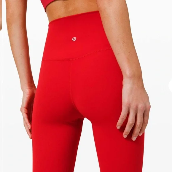 lululemon athletica, Pants & Jumpsuits, Lululemon Align Pant 28 Dark Red